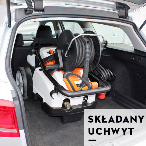 Składany uchwyt w myjce STIHL RE 462 plus